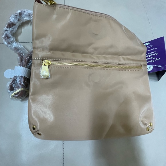 Joy Mangano Tan Crossbody Bag, NWT - Picture 3 of 11